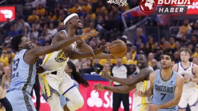 Golden State Warriors, Memphis’i eleyerek Houston ile eşleşti.