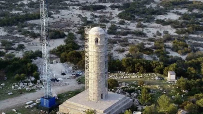 2 bin yıllık Patara Deniz Feneri yeniden ayakta!