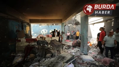 İsrail, Gazze’de Filistinlilerin sığındığı okulu ikinci kez vurdu.