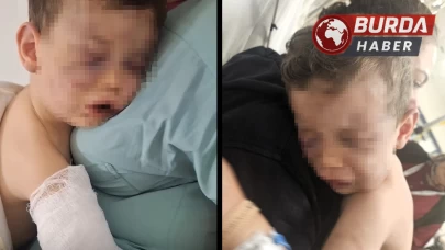 İki yaşındaki Aren bebeği hastanelik eden caniler gözaltına alındı.