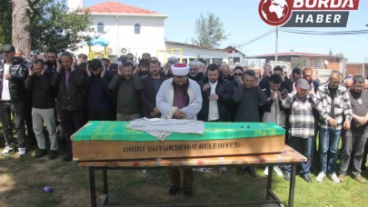 Ordu’da suda cansız bedenine ulaşılan şahıs toprağa verildi.