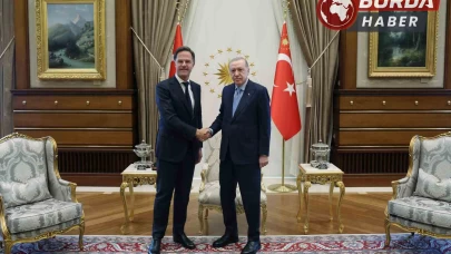 Recep Tayyip Erdoğan, NATO Genel Sekreteri Rutte’yi kabul etti.
