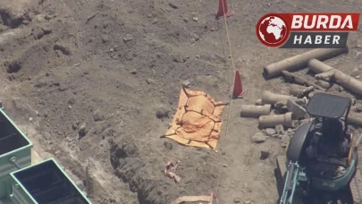 Kampüste savaş zamanından kalma patlamamış bomba bulundu.
