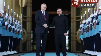 Erdoğan, Ukrayna Devlet Başkanı Zelenskiy ile görüştü