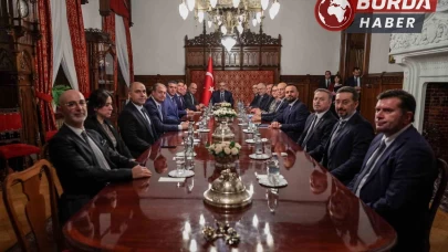 Fidan, Rus-Türk İş İnsanları Birliği Yönetim Kurulu'nu kabul etti.