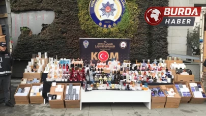 İstanbul’da 20 bin 453 şişe sahte ve kaçak parfüm ele geçirildi.