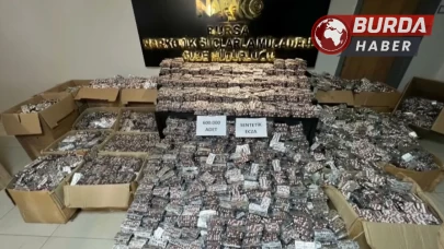 Bursa’da uyuşturucuya büyük darbe: 540 şahıs tutuklandı