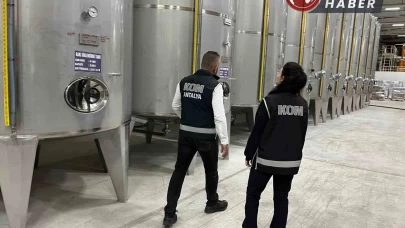 Cumhuriyet tarihinin en büyük alkol kaçakçılığına operasyon!