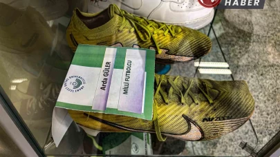 Arda Güler’i Real Madrid’e transfer ettiren kramponlar bile bu müzede