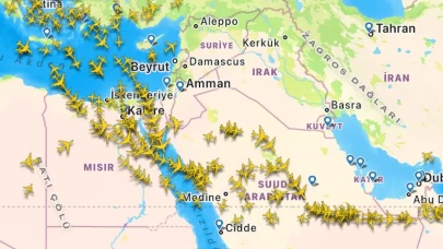 Katar hava sahasını kapattı, uçaklar Türkiye’ye yönlendirildi.