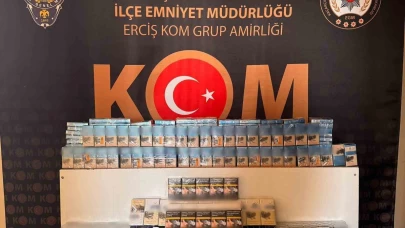 Van Emniyet Müdürlüğü'nden gümrük kaçakçılığı operasyonu