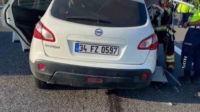 Tıra arkadan çarpan SUV otomobildeki 2 kişi hayatını kaybetti.