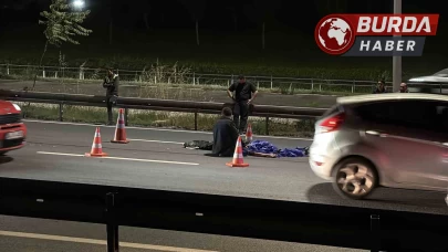 İstanbul'da yola atlayan yaya feci şekilde can verdi.