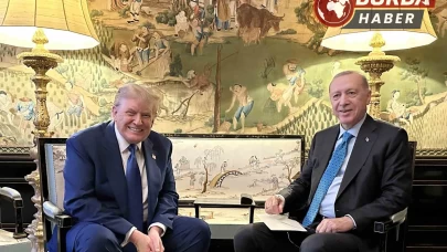 Cumhurbaşkanı Erdoğan, ABD Başkanı Donald Trump ile bir araya geldi.