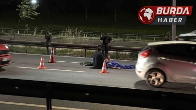 İstanbul'da yola atlayan yaya feci şekilde can verdi.