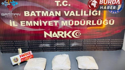 Batman'da kadın yolcunun valizinden 3 kilo uyuşturucu çıktı.