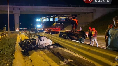 Kuzey Marmara’da korkunç kaza: 4’ü çocuk 12 yaralı