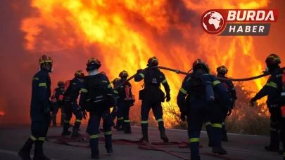 Sakız Adası’ndaki orman yangınları 3’üncü gününde!