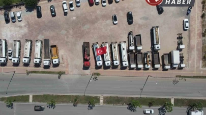 Sahte belgelerle tescil edilen 22 araç muhafaza altına alındı.