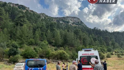 Ot toplamak için antik kente çıkan kadın düşerek hayatını kaybetti.