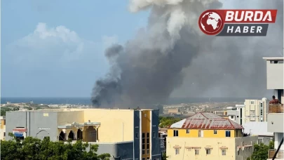Uganda ordusuna ait helikopter Mogadişu’da düştü.