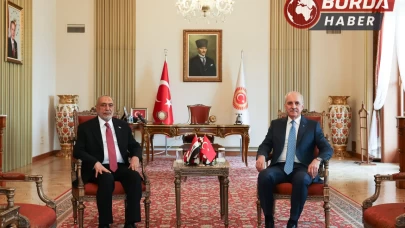 Kurtulmuş, Irak Temsilciler Meclisi Başkanı Meşhadani ile görüştü.