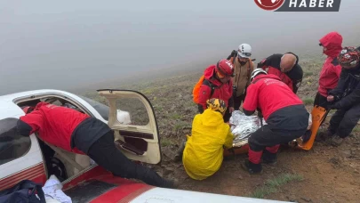 Rize Valisi Baydaş: "Bayan yolcu sağ, pilot hayatını kaybetti"