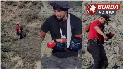 Paraşütçü Keşiş Dağları’na zorunlu iniş yaptı.