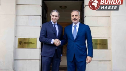 Hakan Fidan, İrlanda Başbakan Yardımcısı Harris ile görüştü.