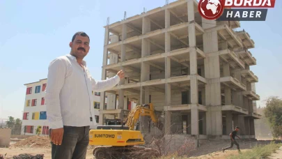 Müteahhit kendisini ihbar etti: Bina yıkımı yapıldı