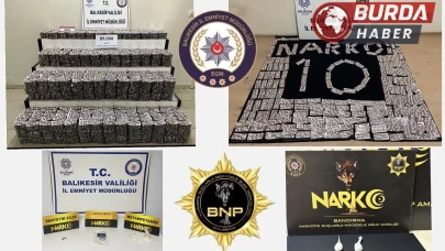 Balıkesir’de uyuşturucu operasyonu: 6 kişi tutuklandı