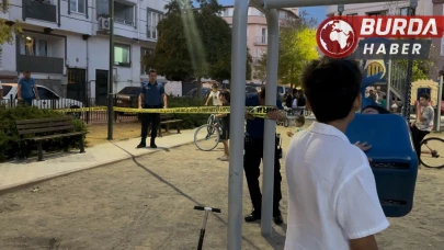 Bursa'da parkta oyun oynayan çocuğa yorgun mermi isabet etti.