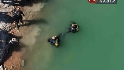 Barajda kaybolan emekli polisin cansız bedenine ulaşıldı.