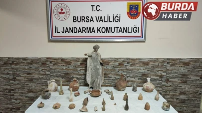 Tarihi eser operasyonu: Roma ve Bizans objeleri ele geçirildi