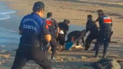 Karaburun Sahili’nde facia: İsveçli kadın kurtarıldı, nişanlısı öldü