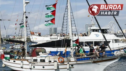 Küresel Sumud Filosu’nun üzerinde çok sayıda dron tespit edildi.