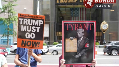 ABD’de 50 eyalette Trump karşıtı gösteriler: İstifa et!