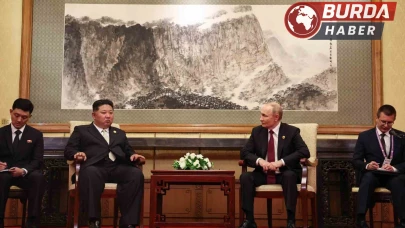 Rusya Devlet Başkanı Putin, Kuzey Kore lideri ile bir araya geldi
