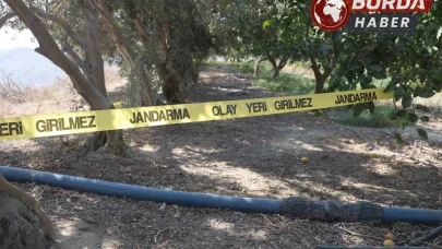 Arkadaşını narenciye bahçesinde satırla doğrayan şahıs yakalandı.