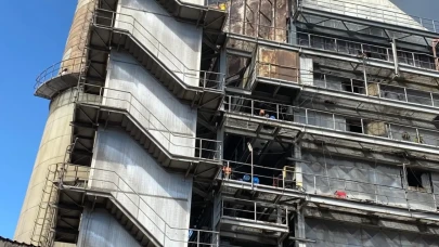 Konya Şeker’e bağlı Kangal Termik Santrali’nde yangın çıktı.