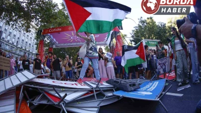 İspanya’daki bisiklet yarışının finali protesto nedeniyle iptal edildi