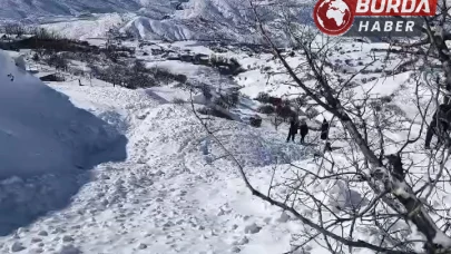 Batman'da Meydana Gelen Çığ Faciasında 45 Küçükbaş Hayvan Telef Oldu