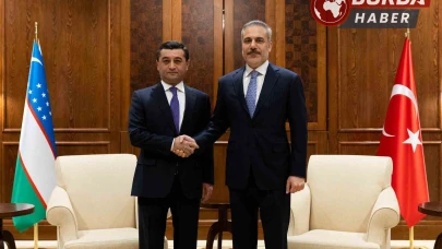 Hakan Fidan ve Özbekistan Dışişleri Bakanı Saidov Ankara'da Buluştu