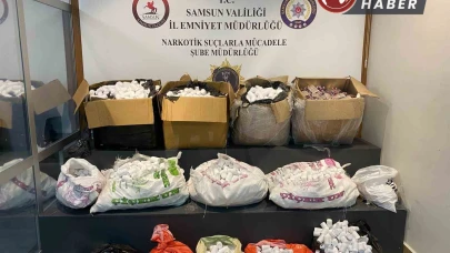 Samsun'da 236 Bin Uyuşturucu Hap Ele Geçirildi, 3 Şüpheli Yakalandı