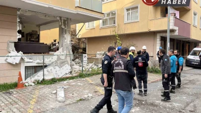 Ataşehir'deki Doğal Gaz Patlamasında 1 Kişi Yaralandı