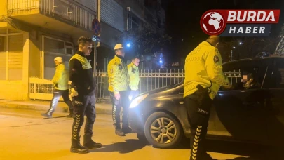 Bursa'da Alkollü Sürücü: 'Eşim Gelmeden Araçtan İnmem'