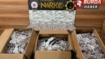 Güngören'de Depoda Yapılan Baskında 84 Bin Sentetik Hap Ele Geçirildi