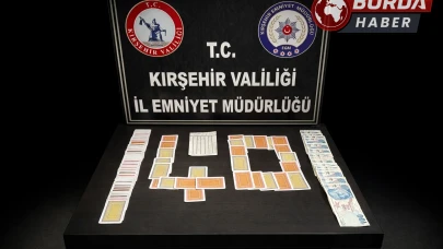 Kırşehir'de Kahvehanede Kumar Oynayan 3 Kişi Yakalandı