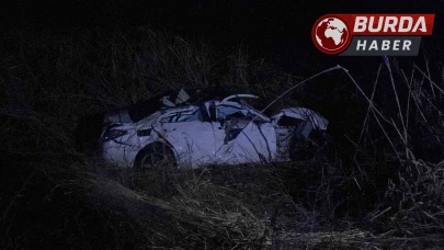 Adana'da Dere Yatağına Düşen Otomobil Kazasında 1 Ölü, 3 Yaralı