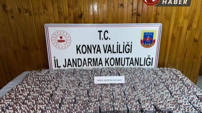 Konya'da Uyuşturucu Operasyonu: 24 Bin 648 Sentetik Ecza Ele Geçirildi